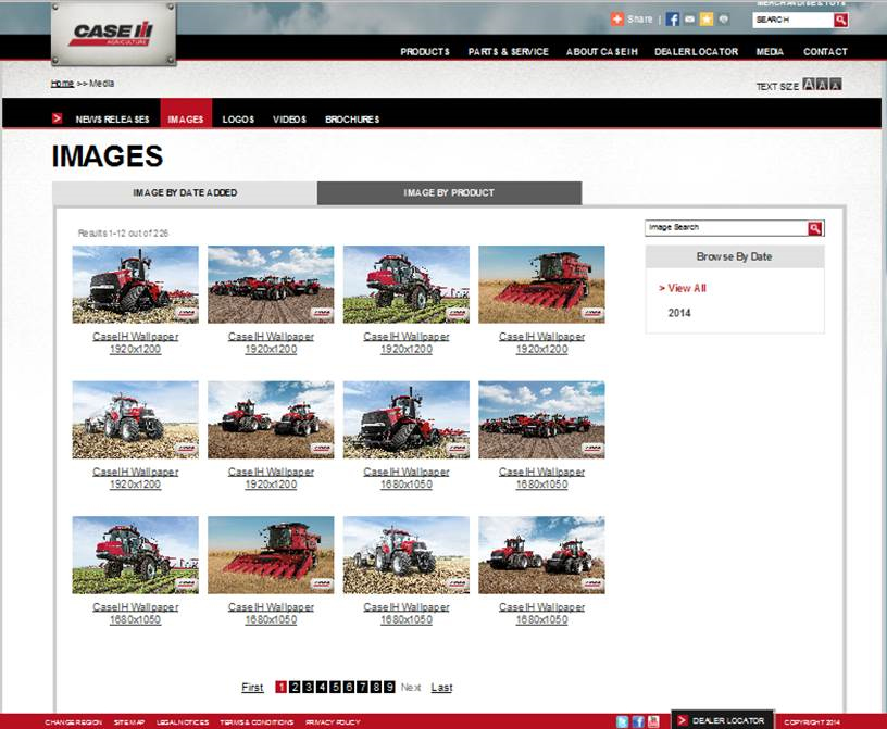 CASE IH LAUNCHES NEW WEBSITES FOR AFRICA AND THE MIDDLE EAST