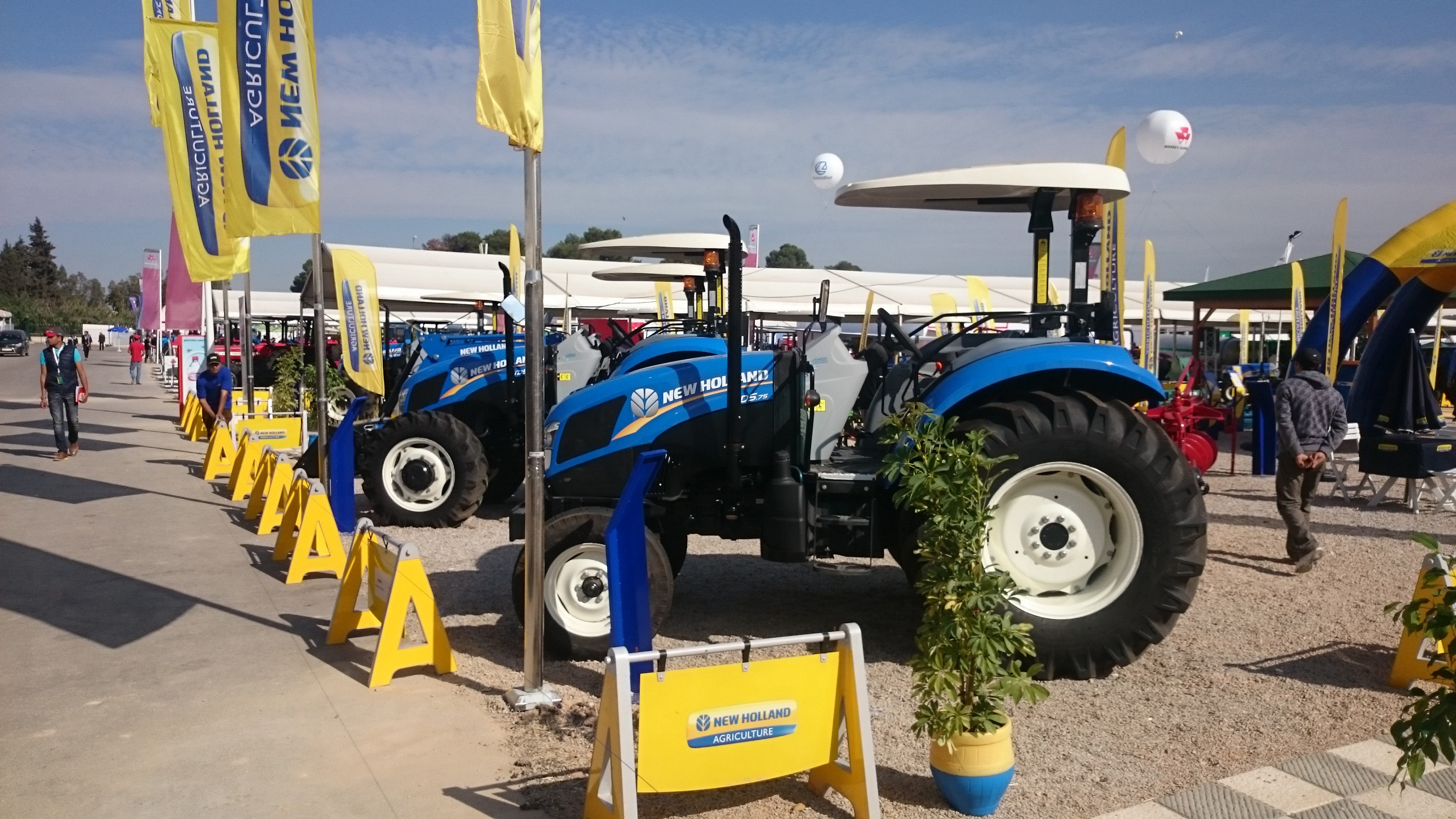 NEW HOLLAND AGRICULTURE SHOWCASED ITS FUEL EFFICIENT FARMING SOLUTIONS AT SIAM SHOW IN MOROCCO