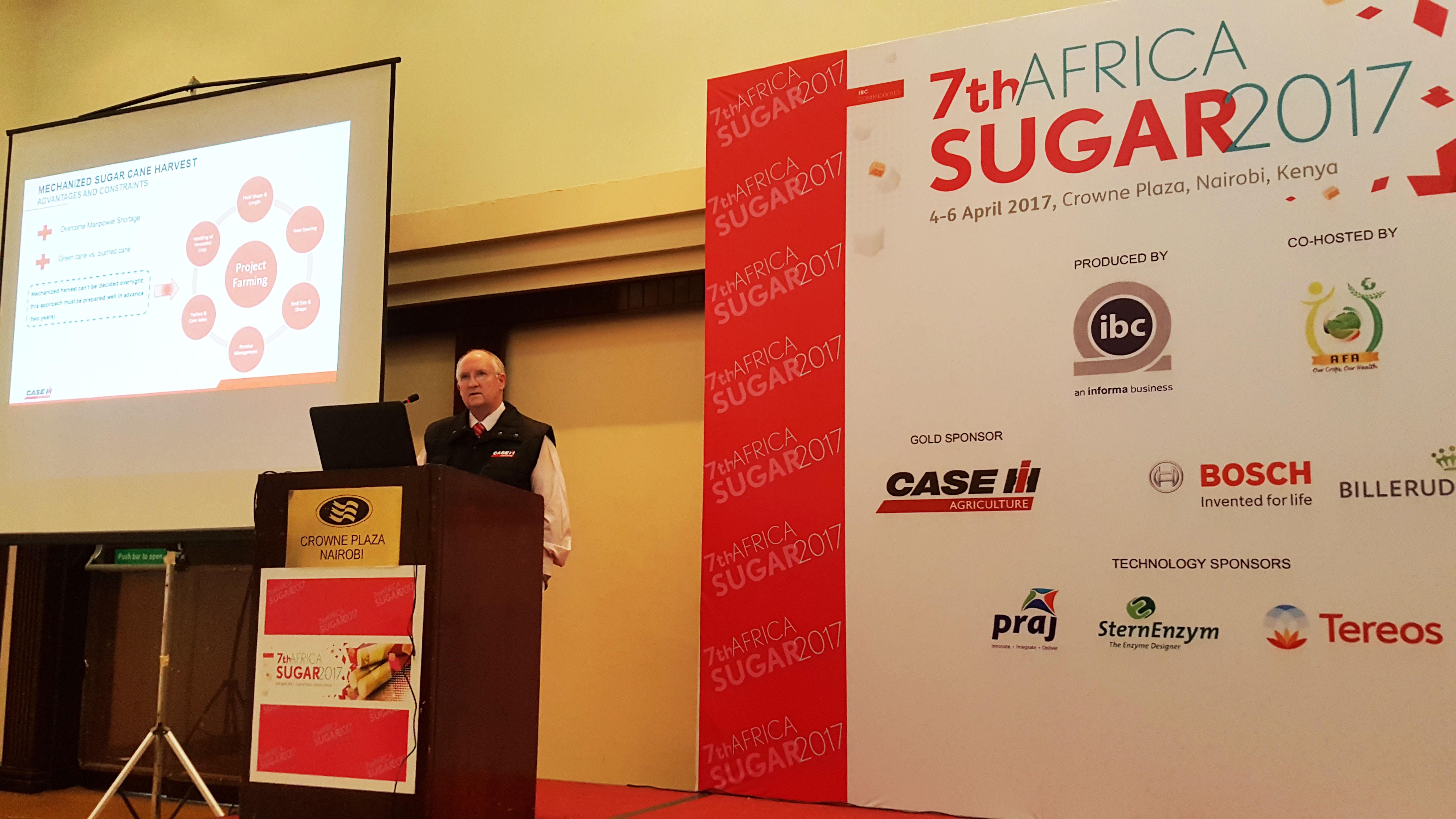 CASE IH SPONSORS AND PARTICIPATES IN THE 7TH AFRICA SUGAR CONFERENCE