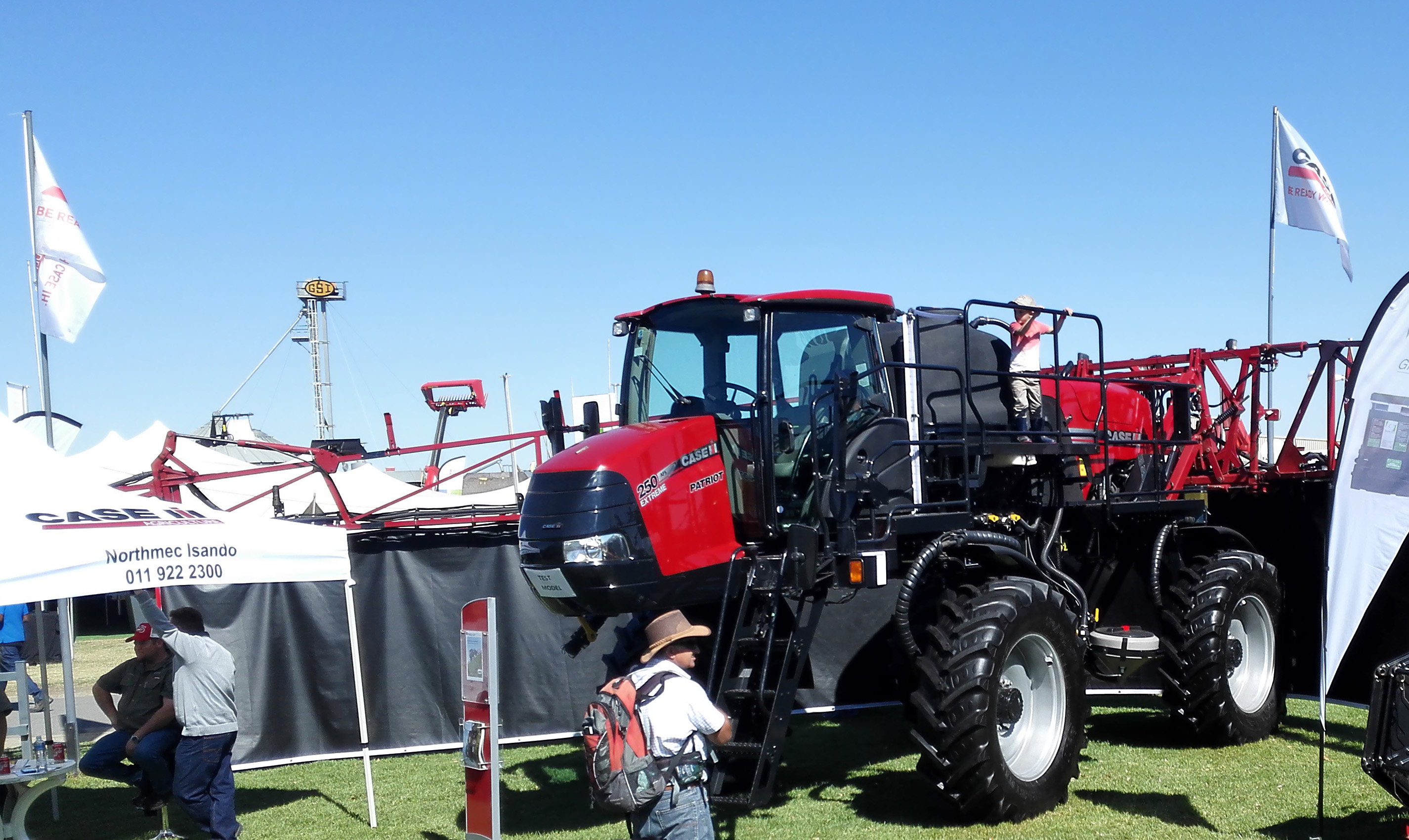 CASE IH SHOWCASES ITS TRACK TECHNOLOGY AT NAMPO 2017