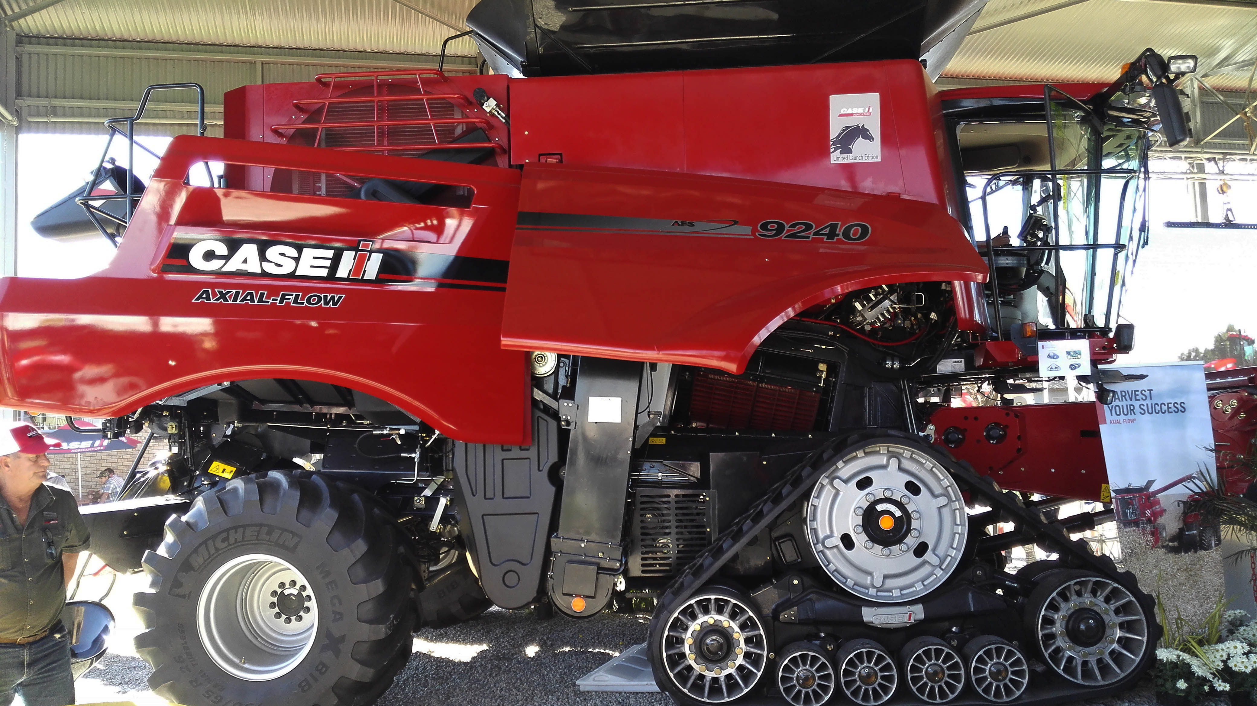 CASE IH SHOWCASES ITS TRACK TECHNOLOGY AT NAMPO 2017