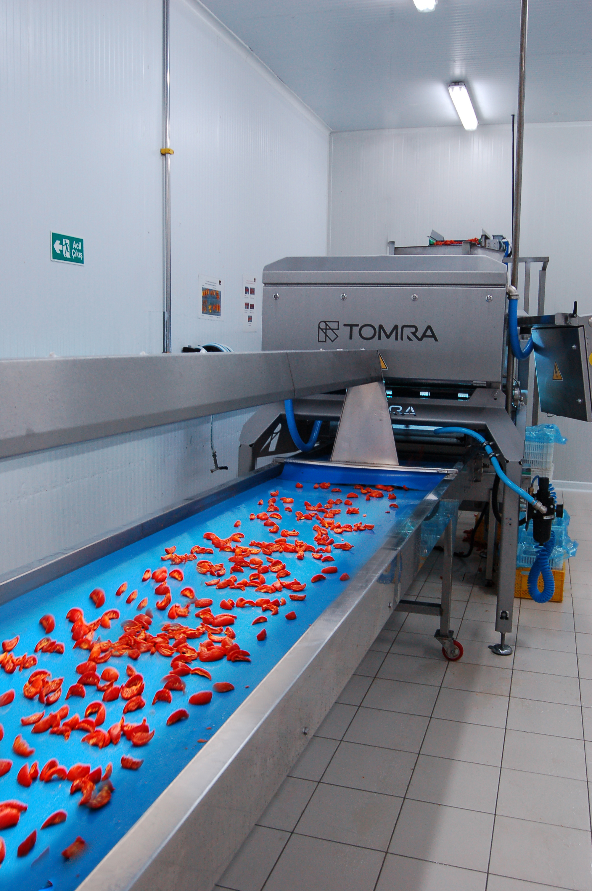 USING TOMRA’S BLIZZARD SORTING MACHINE, DFS GIDA SATISFIES EXPORT-MARKET REQUIREMENTS FOR DRIED TOMATOES AND SEMI-DRIED FROZEN TOMATOES