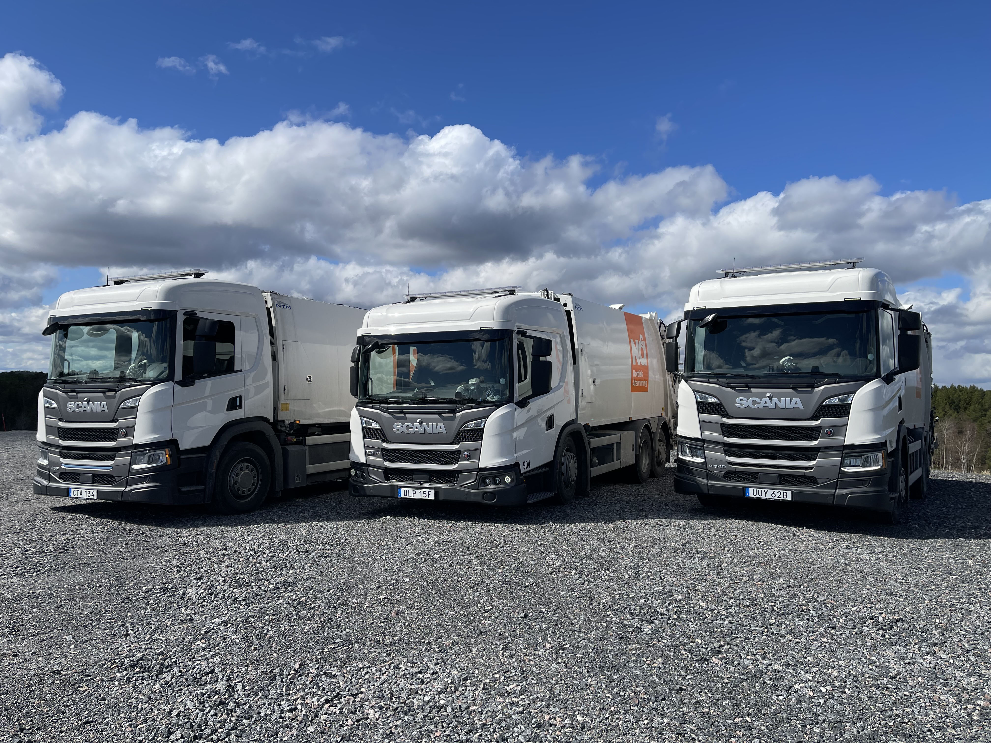 Una empresa sueca de gestión de residuos y reciclaje repite y amplía su flota con camiones equipados con cajas automáticas Allison