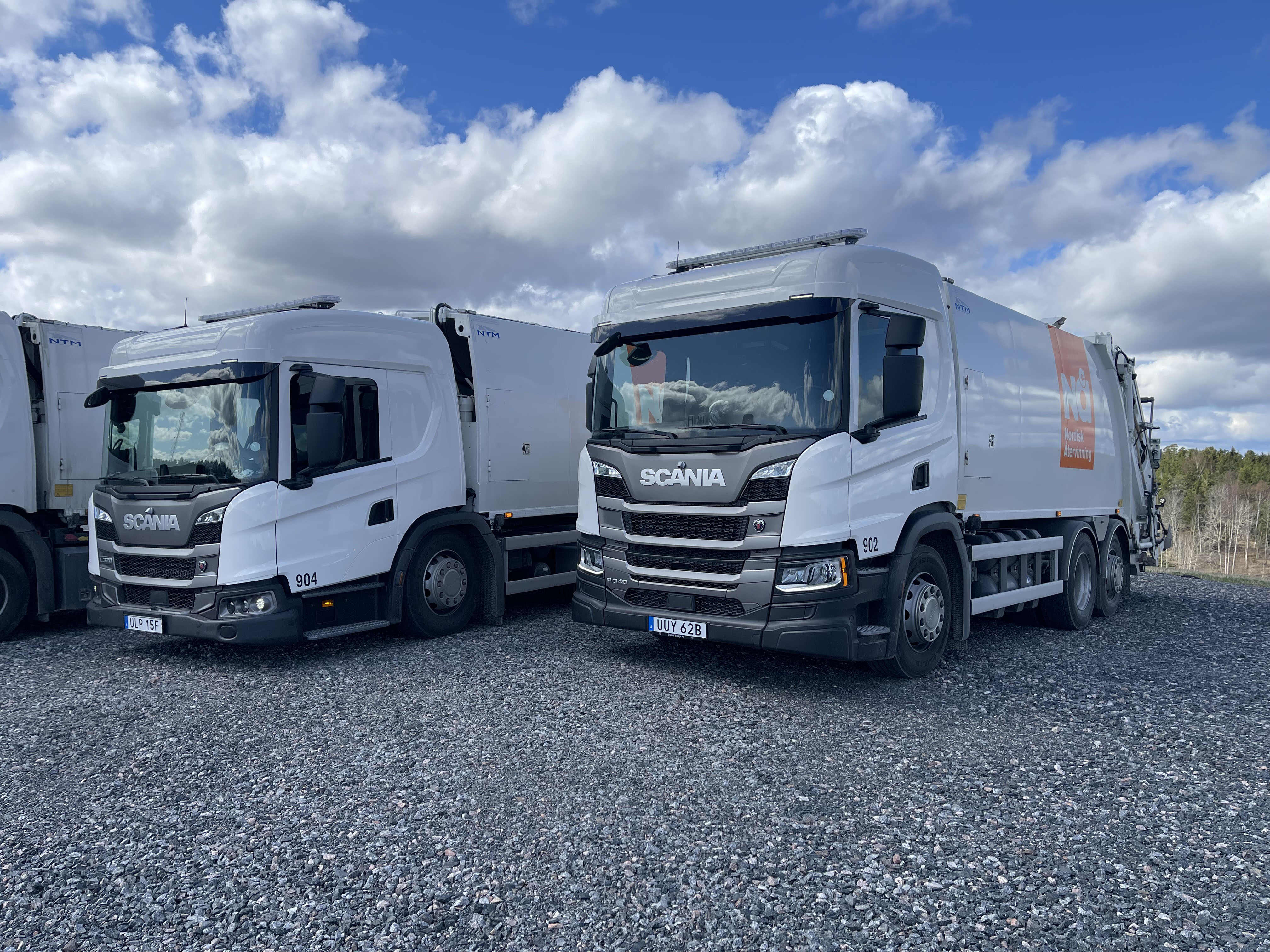 Una empresa sueca de gestión de residuos y reciclaje repite y amplía su flota con camiones equipados con cajas automáticas Allison