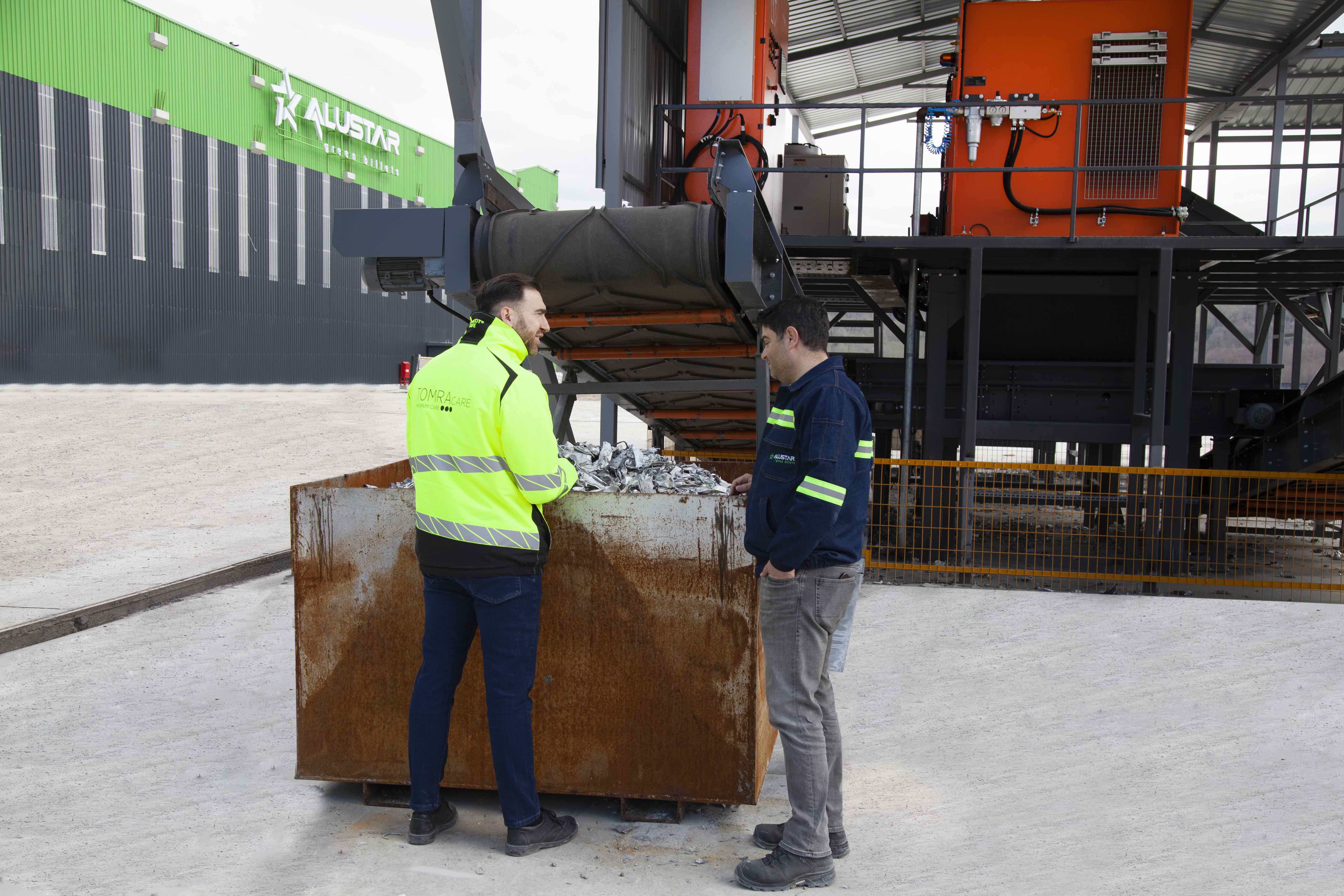 Alustar is the first to install TOMRA’s new generation X-TRACTTM in Türkiye for aluminum recovery